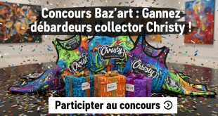 Concours Baz'art : Gagnez débardeurs collector Christy !