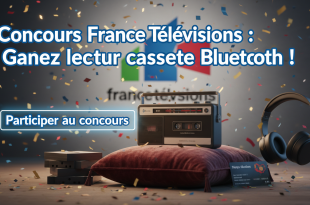 Concours France Télévisions : Gagnez lecteur cassette Bluetooth !