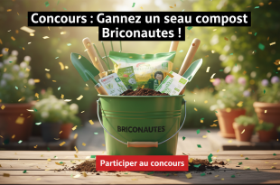 Concours : Gagnez un seau compost Briconautes !