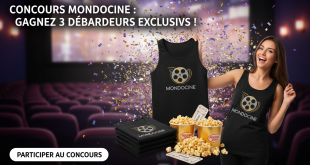 Concours Mondocine : Gagnez 3 débardeurs exclusifs !