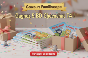 Concours Familiscope : Gagnez 5 BD Chocochat T4 !