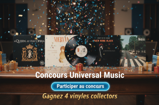 Concours Universal Music : Gagnez 4 vinyles collectors