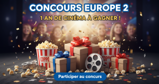 Concours Europe 2 : 1 an de cinéma à gagner !