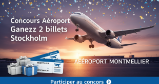 Concours Aéroport Montpellier : Gagnez 2 billets Stockholm