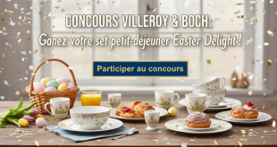 Concours Villeroy & Boch : Gagnez votre set petit-déjeuner Easter Delight !