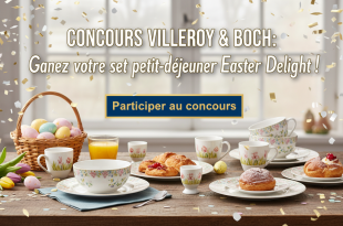Concours Villeroy & Boch : Gagnez votre set petit-déjeuner Easter Delight !