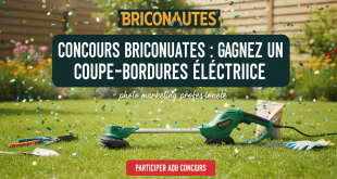 Concours Briconautes : Gagnez un coupe-bordures électrique