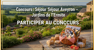 Concours : Séjour Aveyron – Jardins de l'Ermite