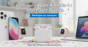 Concours Apple AirPods 4 : Jouez avec Diverto
