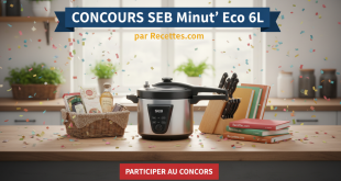 Concours SEB Minut Eco 6L par Recettes.com