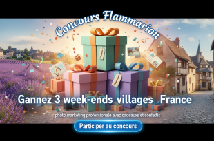 Concours Flammarion : Gagnez 3 week-ends villages France