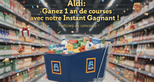 Aldi : Gagnez 1 an de courses avec notre Instant Gagnant !