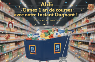 Aldi : Gagnez 1 an de courses avec notre Instant Gagnant !