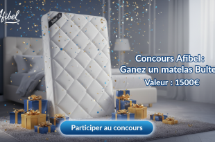 Concours Afibel : Gagnez un matelas Bultex !