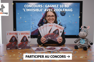 Concours : Gagnez 10 BD "L'Invisible" avec Zoolemag