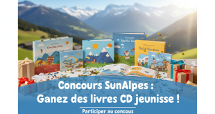 Concours SunAlpes : Gagnez des livres CD jeunesse !