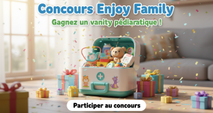 Concours Enjoy Family : Gagnez un vanity pédiatrique !