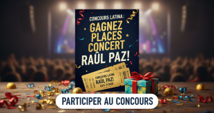 Concours Latina : Gagnez places concert Raúl Paz !