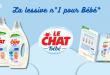 Votre échantillon gratuit de lessive Le Chat Bébé vous attend !