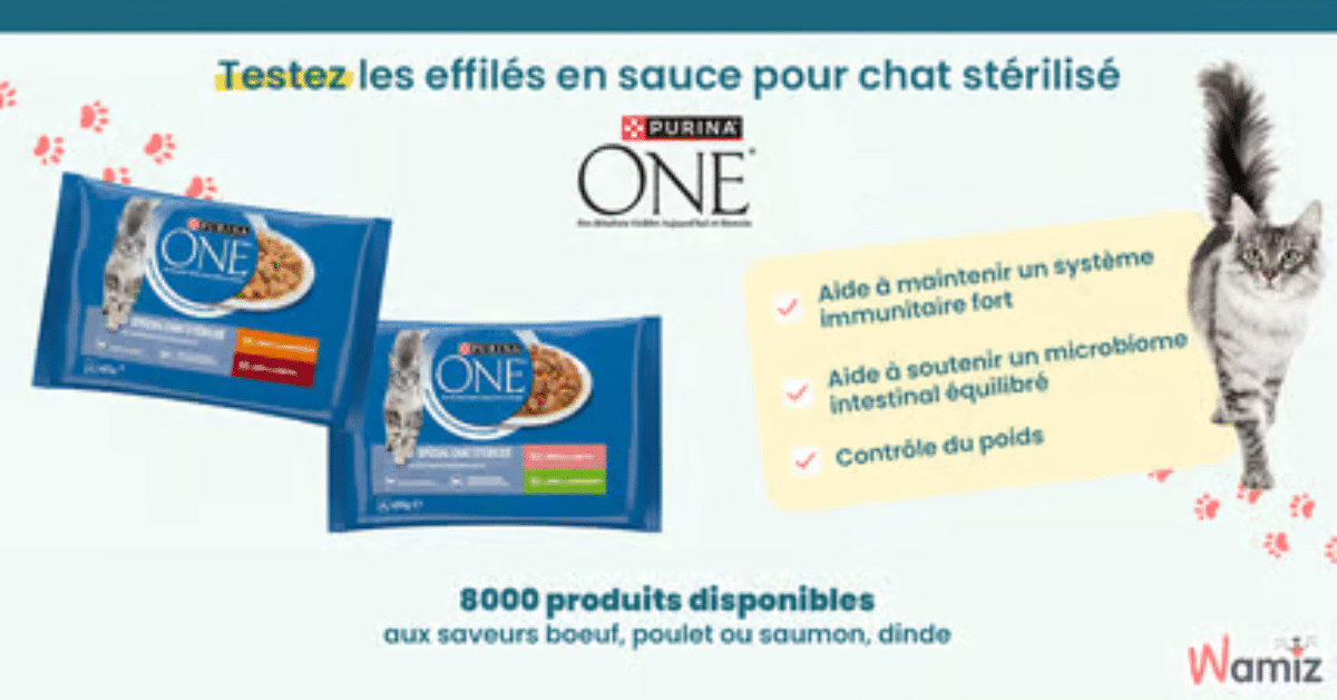 8000 échantillons gratuits des sachets fraîcheur pour chats PURINA ONE
