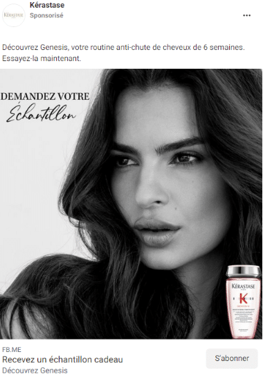 Échantillons gratuits Kérastase Genesis anti-chute Testez Kérastase Genesis : échantillon gratuit anti-chute !