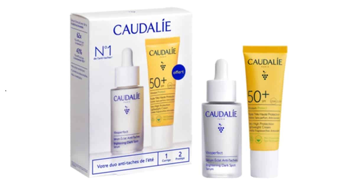Echantillons Gratuits : 2 653 packs Caudalie offerts
