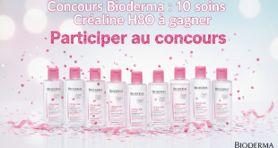Concours Bioderma : 10 soins Crealine H2O à gagner