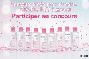 Concours Bioderma : 10 soins Crealine H2O à gagner