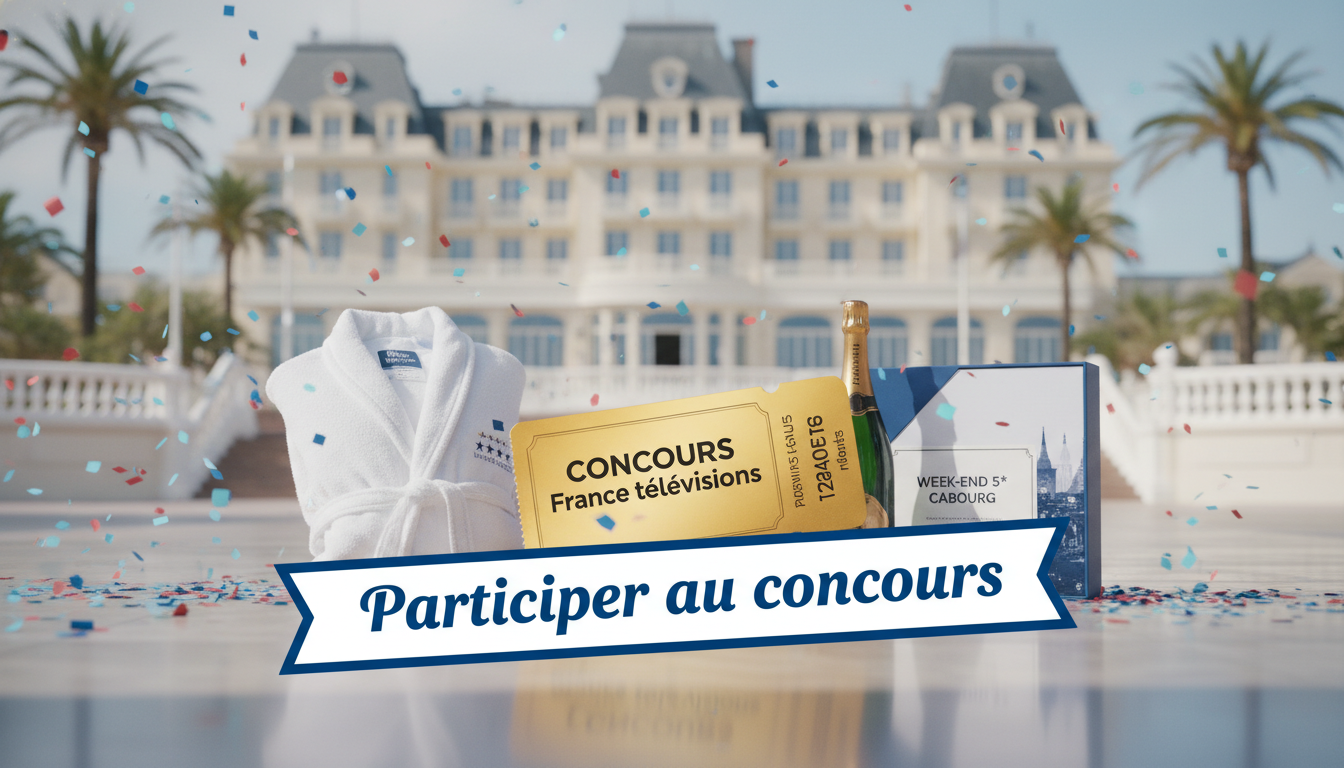 Concours France Télévisions : Week-end 5* Cabourg à gagner !
